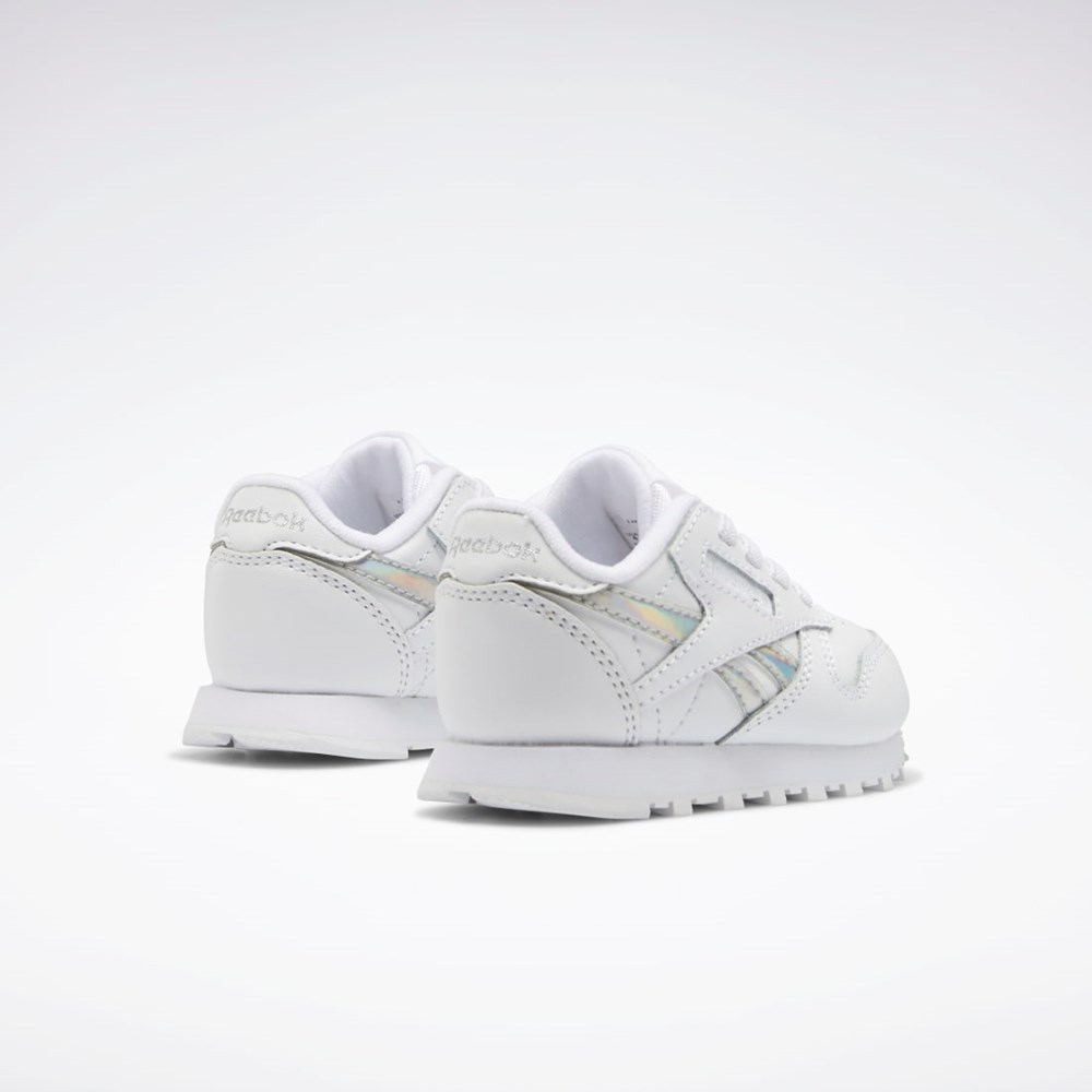 Reebok Classic Leather Shoes - Toddler Białe Białe Białe | JHAB-56789