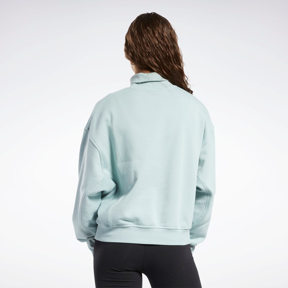 Reebok Classics Bawełniane French Terry Sweatshirt Szare | CMXA-08569