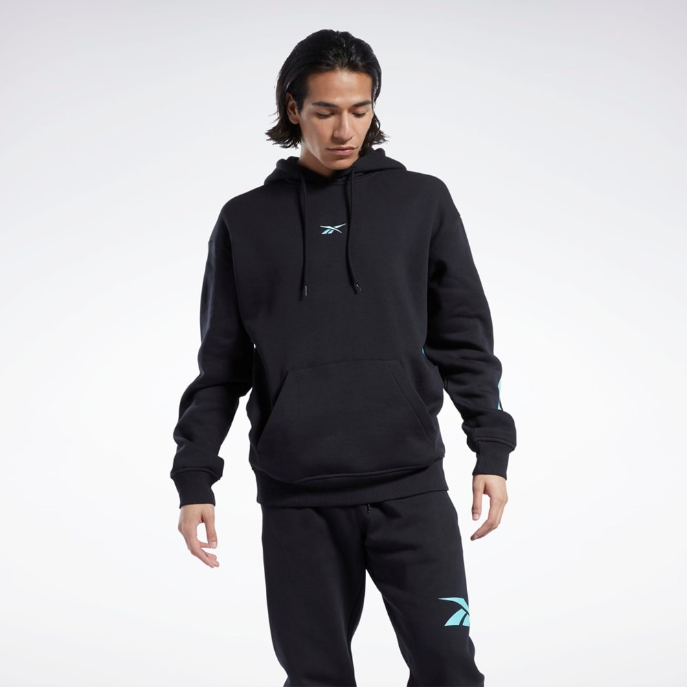 Reebok Classics Brand Proud Hoodie Czarne | BEDJ-71096