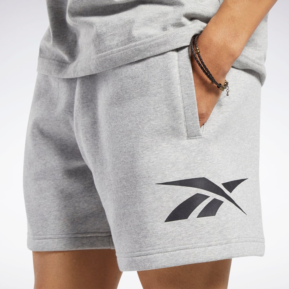 Reebok Classics Brand Proud Shorts Szare | VPRM-43671