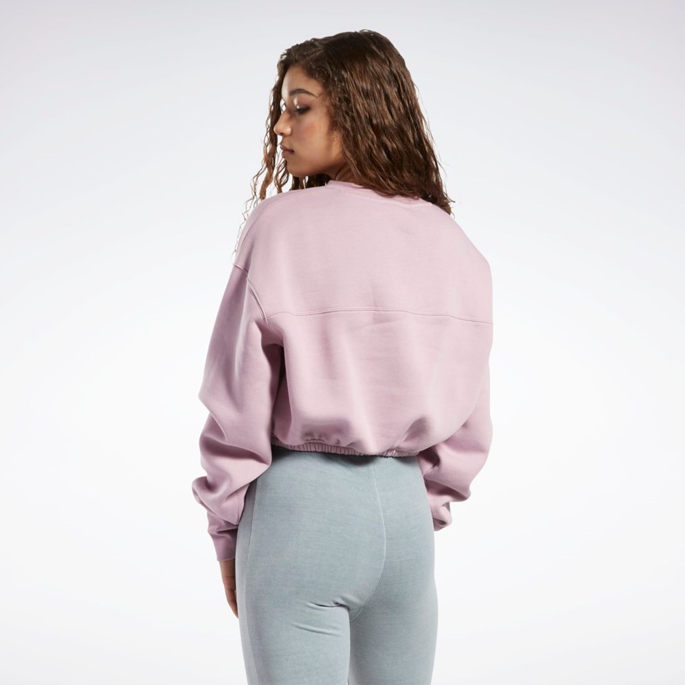 Reebok Classics Fleece Sweatshirt Infused Lilac | SCHV-37041