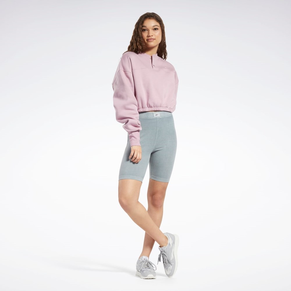 Reebok Classics Fleece Sweatshirt Infused Lilac | SCHV-37041