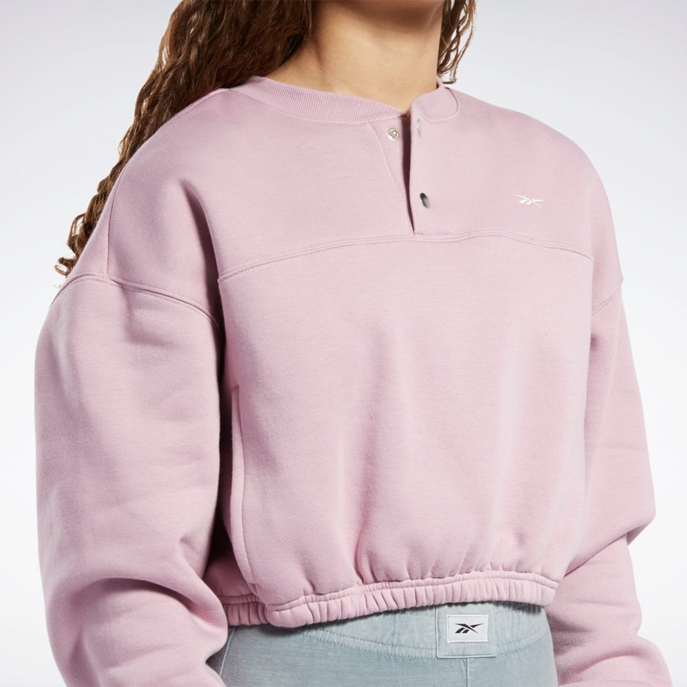 Reebok Classics Fleece Sweatshirt Infused Lilac | SCHV-37041