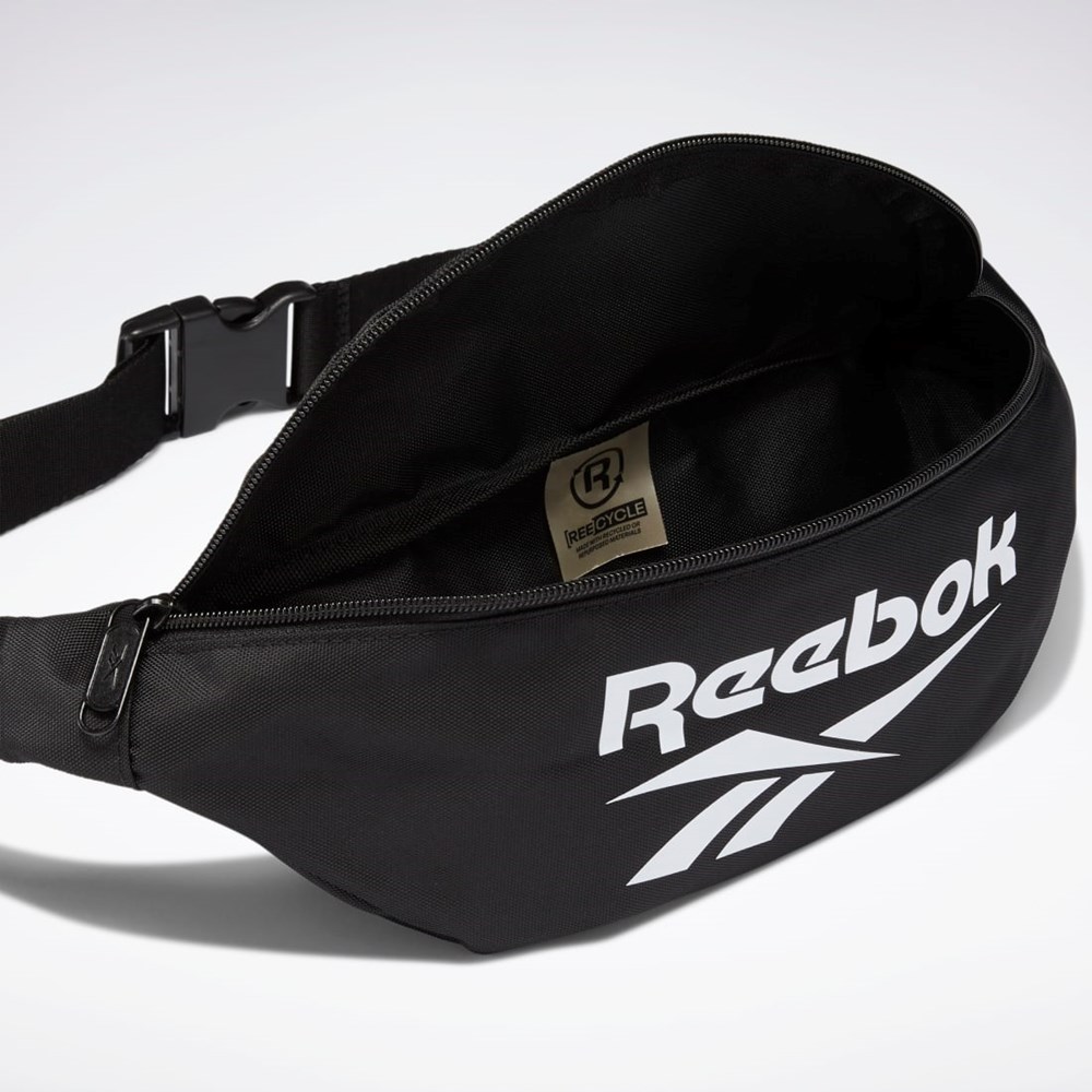 Reebok Classics Foundation Stanem Bag Czarne Czarne | UMJN-67591