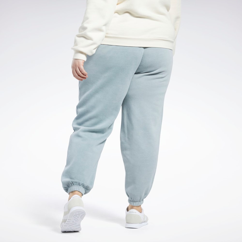 Reebok Classics Natural Dye Fleece Pants (Plus Size) Szare | CGTS-07482