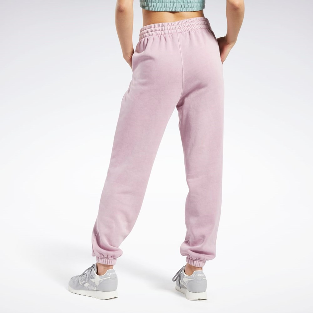 Reebok Classics Natural Dye Fleece Pants Infused Lilac | YZXV-10746