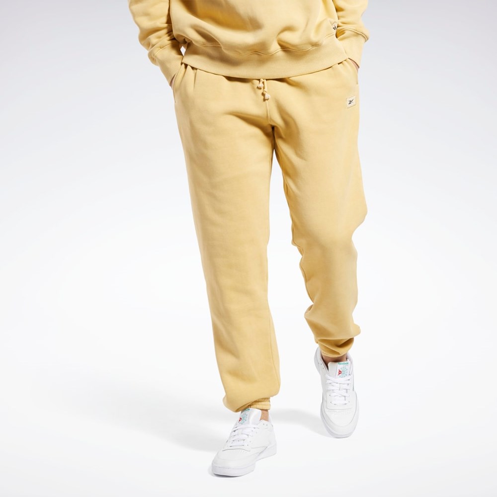 Reebok Classics Natural Dye Pants Bright Ochre | VBUY-71029