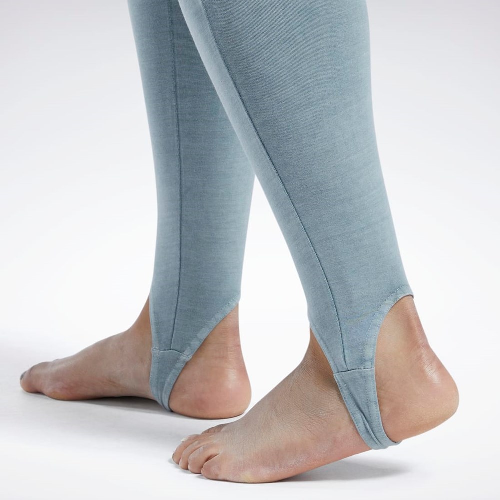 Reebok Classics Natural Dye Stirrup Leggings (Plus Size) Szare | FLYB-74610