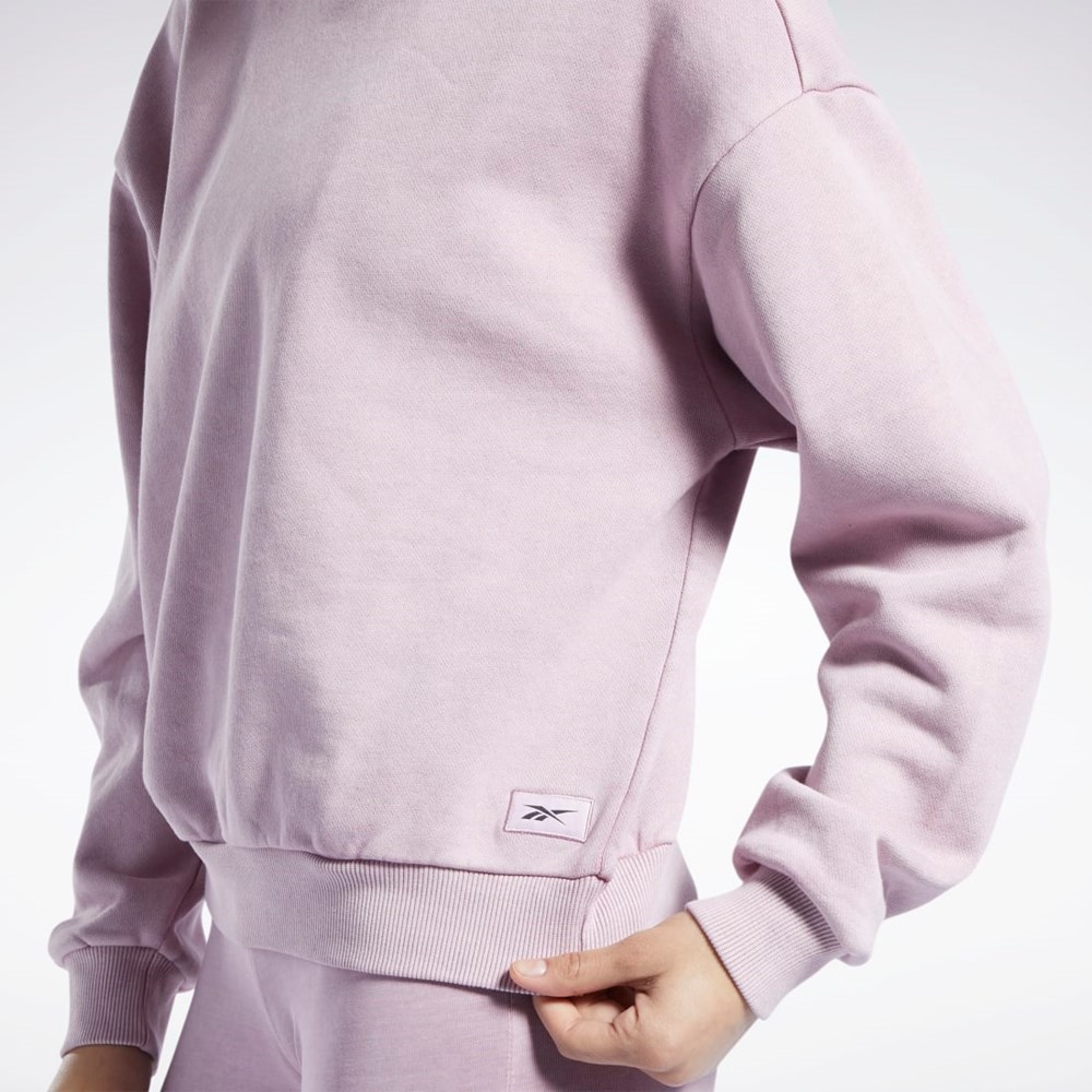 Reebok Classics Natural Dye Sweatshirt Infused Lilac | NAPG-58607