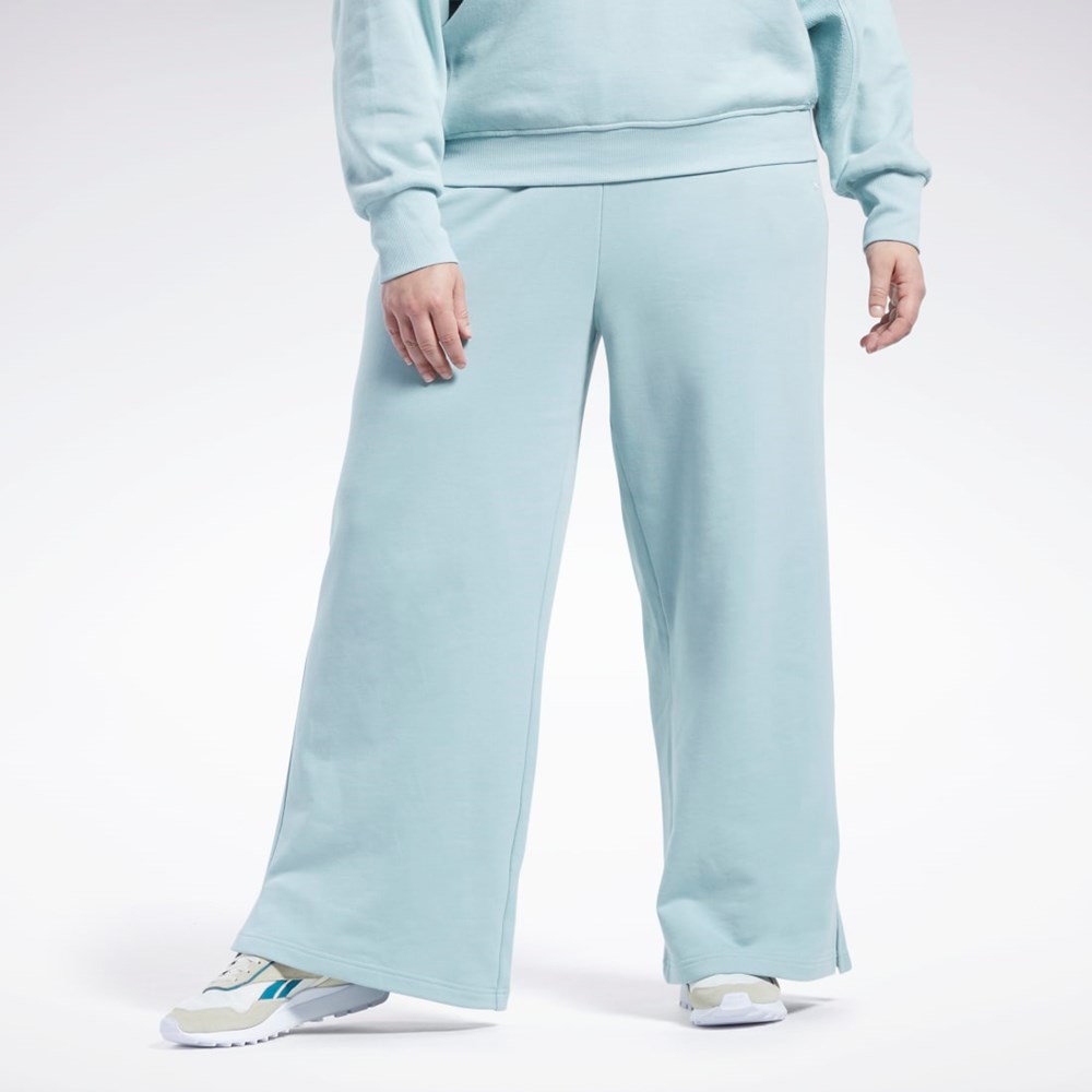 Reebok Classics Szerokie-Leg Pants (Plus Size) Szare | KXTJ-36407