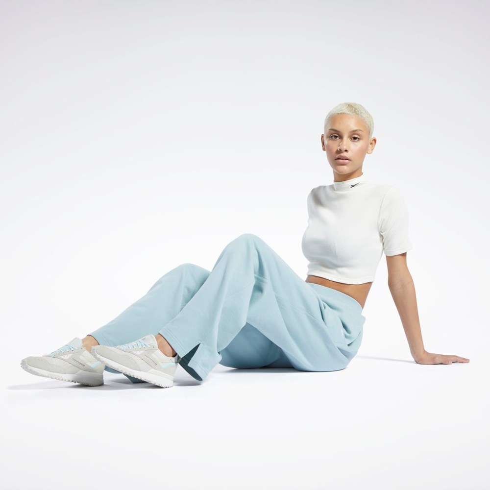 Reebok Classics Szerokie-Leg Pants Szare | SYQG-85172