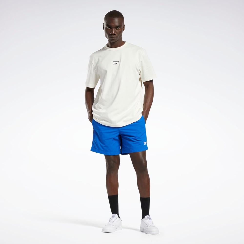 Reebok Classics Vector Shorts Niebieskie | ENXL-09523