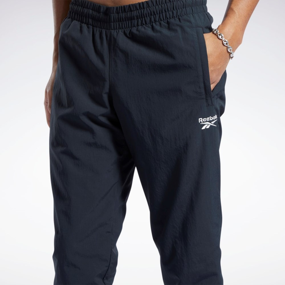 Reebok Classics Vector Track Pants Czarne Czarne | XIWP-74190