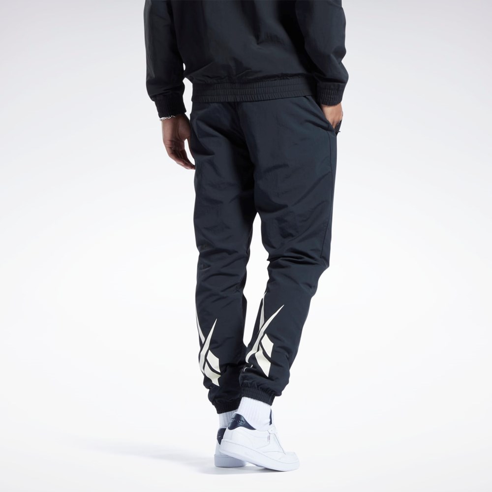 Reebok Classics Vector Track Pants Czarne Czarne | XVSG-70915