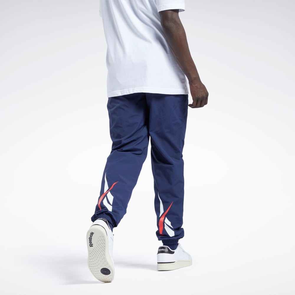 Reebok Classics Vector Track Pants Granatowe | PUWY-81064