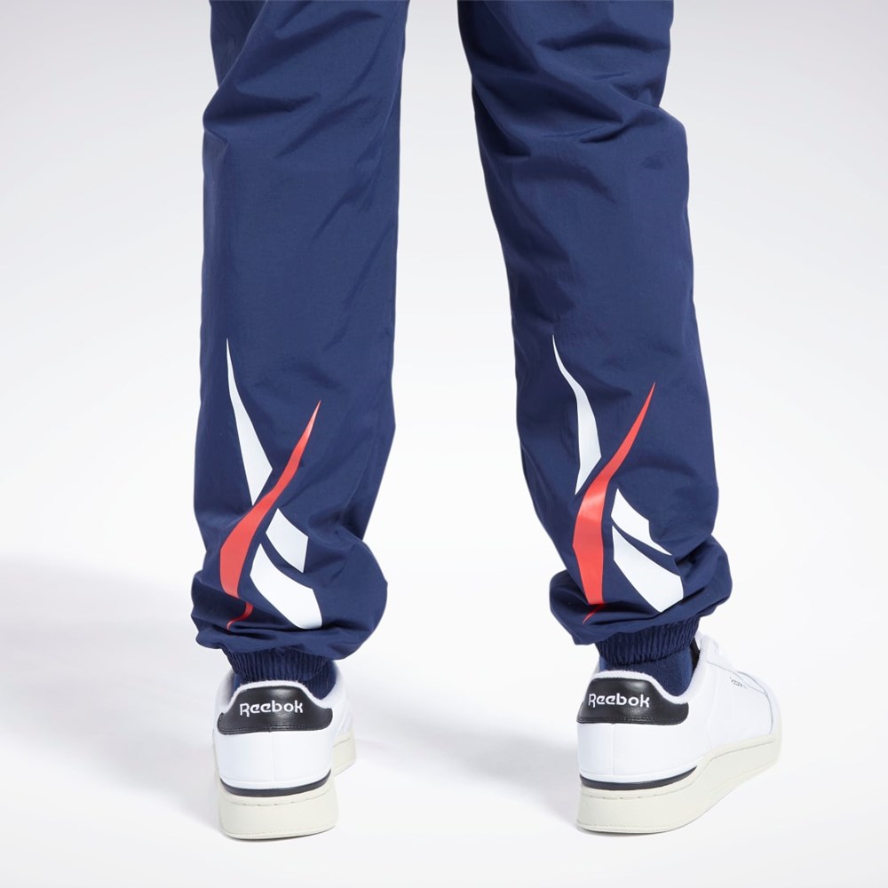 Reebok Classics Vector Track Pants Granatowe | PUWY-81064