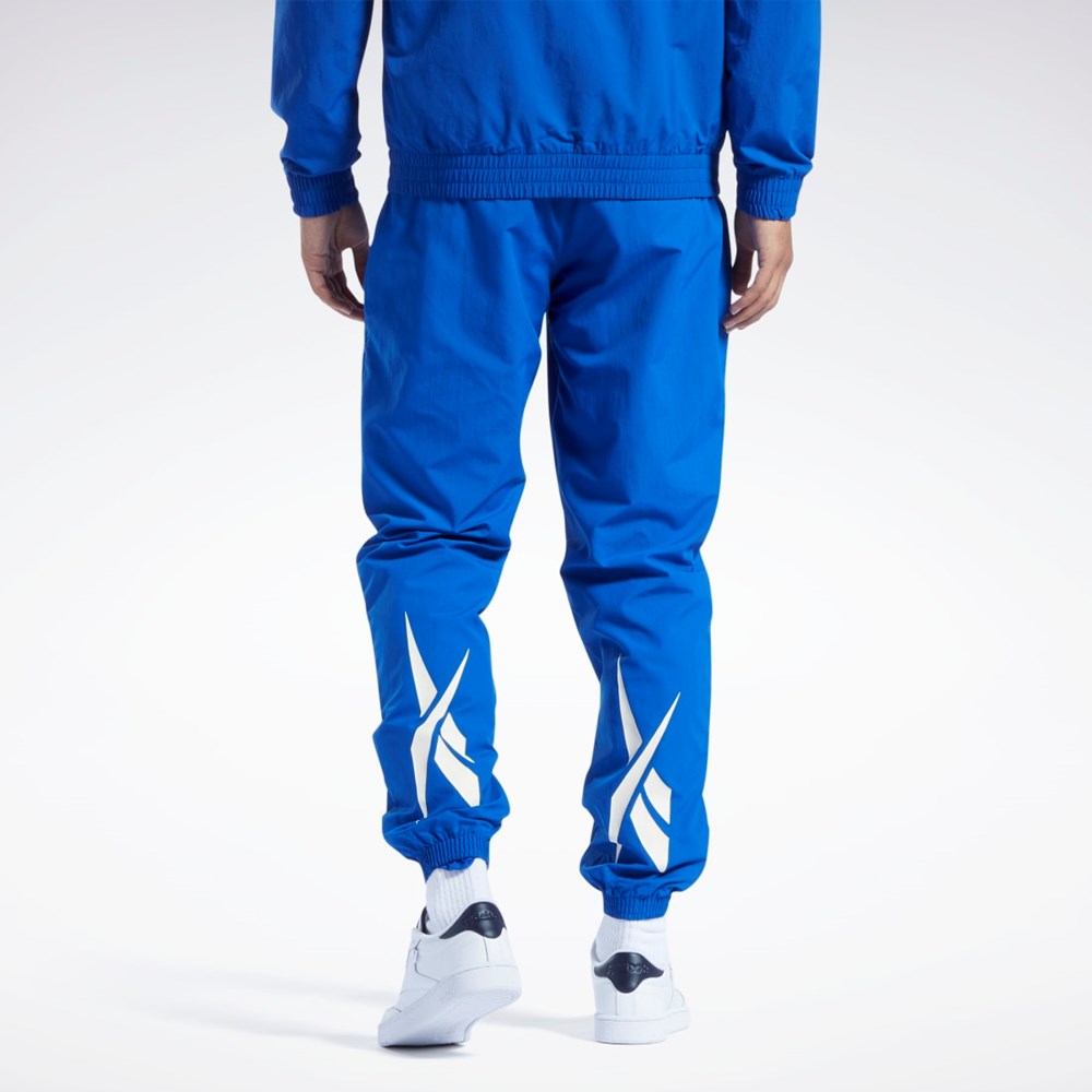 Reebok Classics Vector Track Pants Niebieskie | OJGD-23650