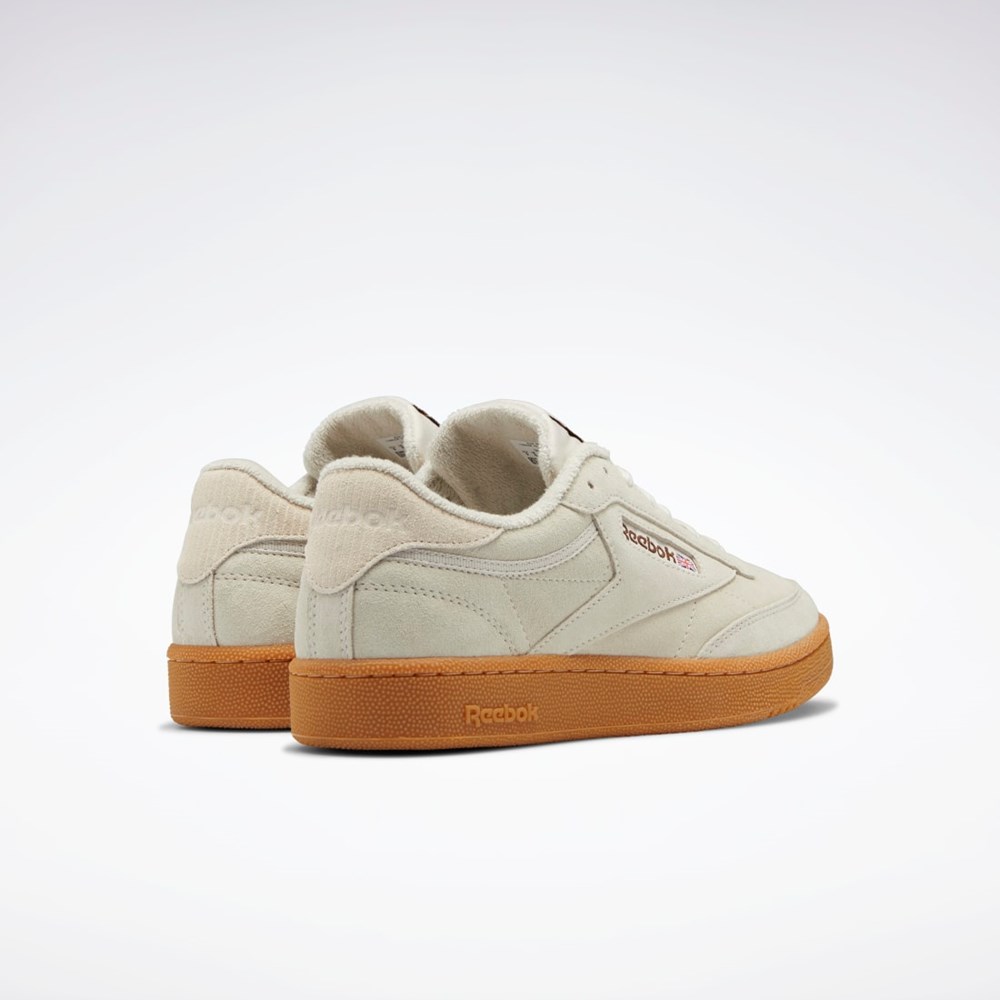 Reebok Club C 85 Shoes Brązowe | IPUX-14809