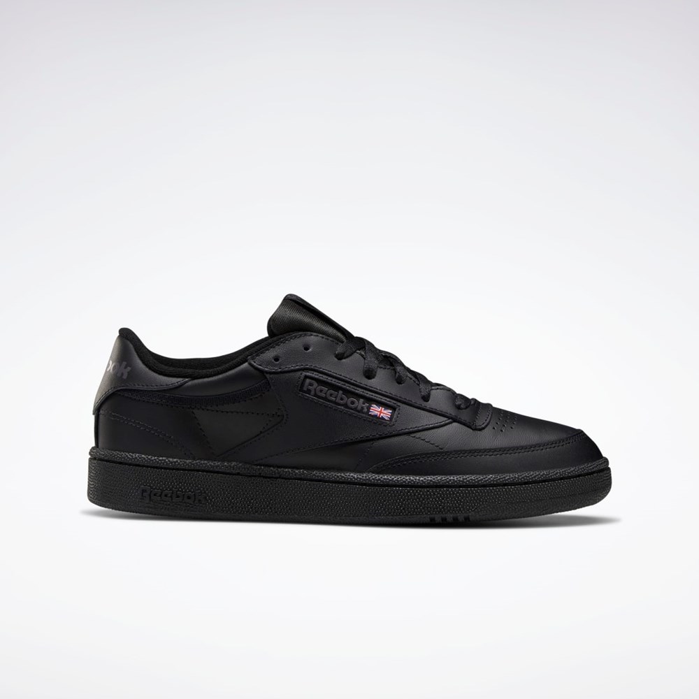 Reebok Club C 85 Shoes Czarne | ORLJ-50361