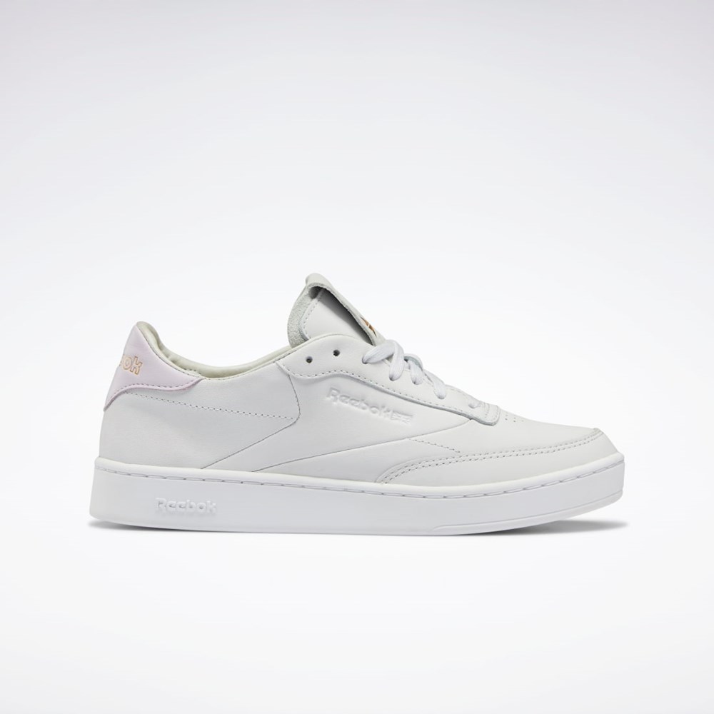 Reebok Club C Clean Shoes Szare Białe | TMAJ-68479