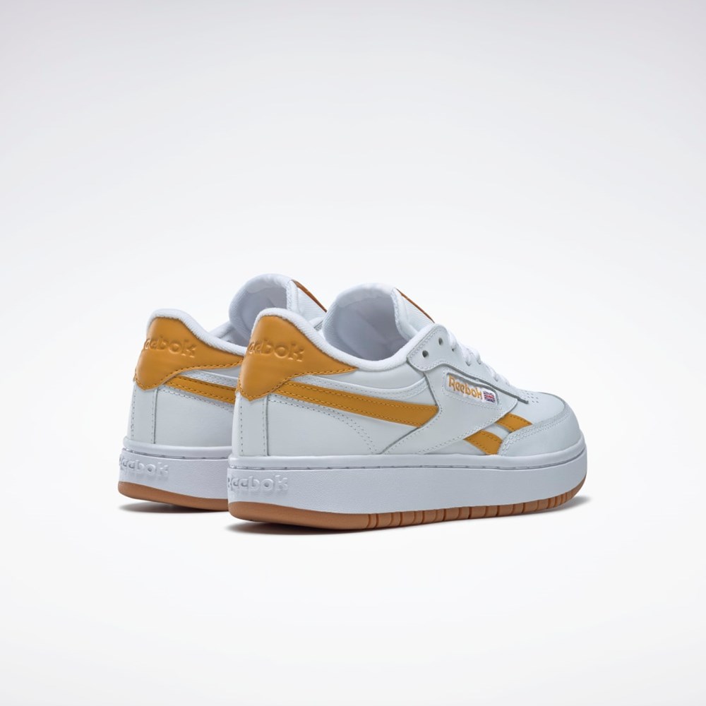 Reebok Club C Double Revenge Shoes Białe | KDFH-26017