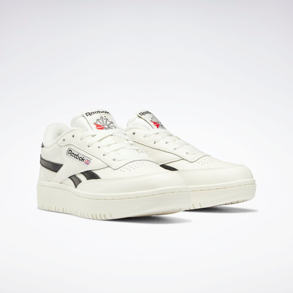 Reebok Club C Double Shoes Czarne | TJMW-46985