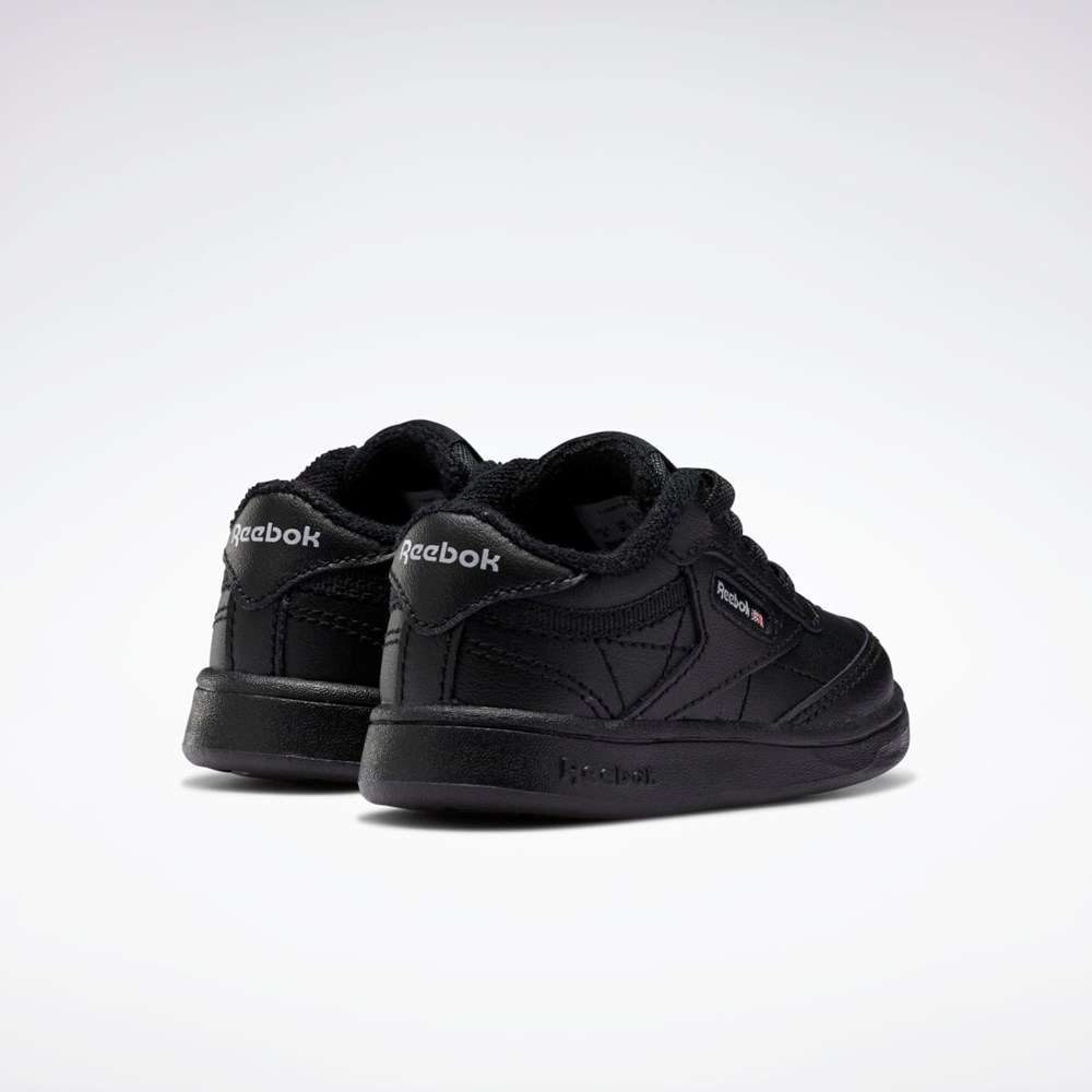 Reebok Club C Shoes - Toddler Czarne Czarne Czarne | LYJE-01345