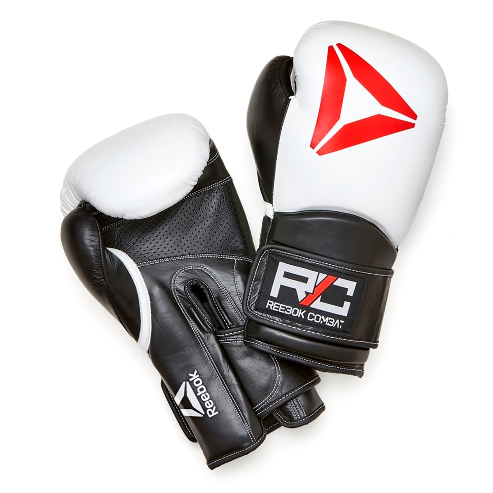 Reebok Combat Leather Glove White Białe | SJXH-92847