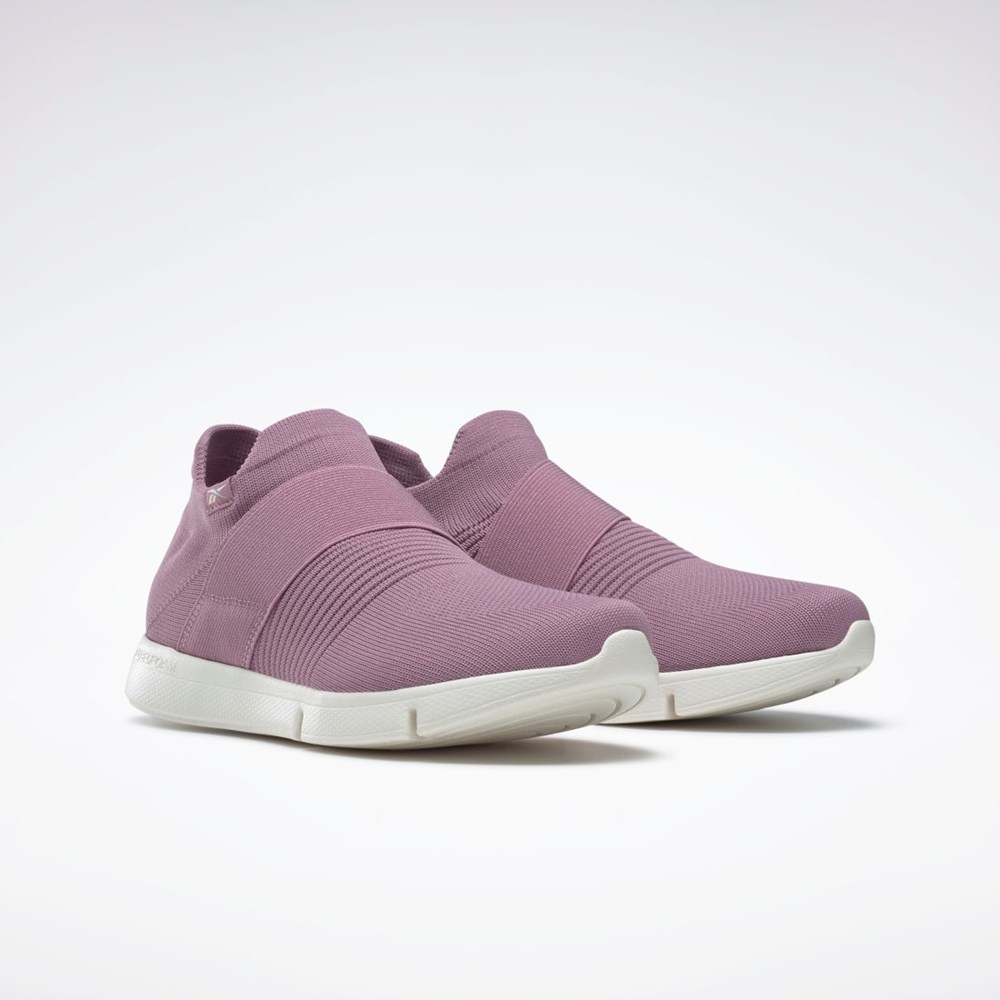 Reebok DayStart Onlux Slip-On Shoes Infused Lilac / Chalk / Infused Lilac | VXIP-52169