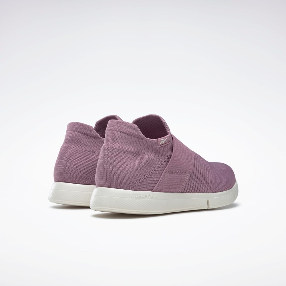 Reebok DayStart Onlux Slip-On Shoes Infused Lilac / Chalk / Infused Lilac | VXIP-52169