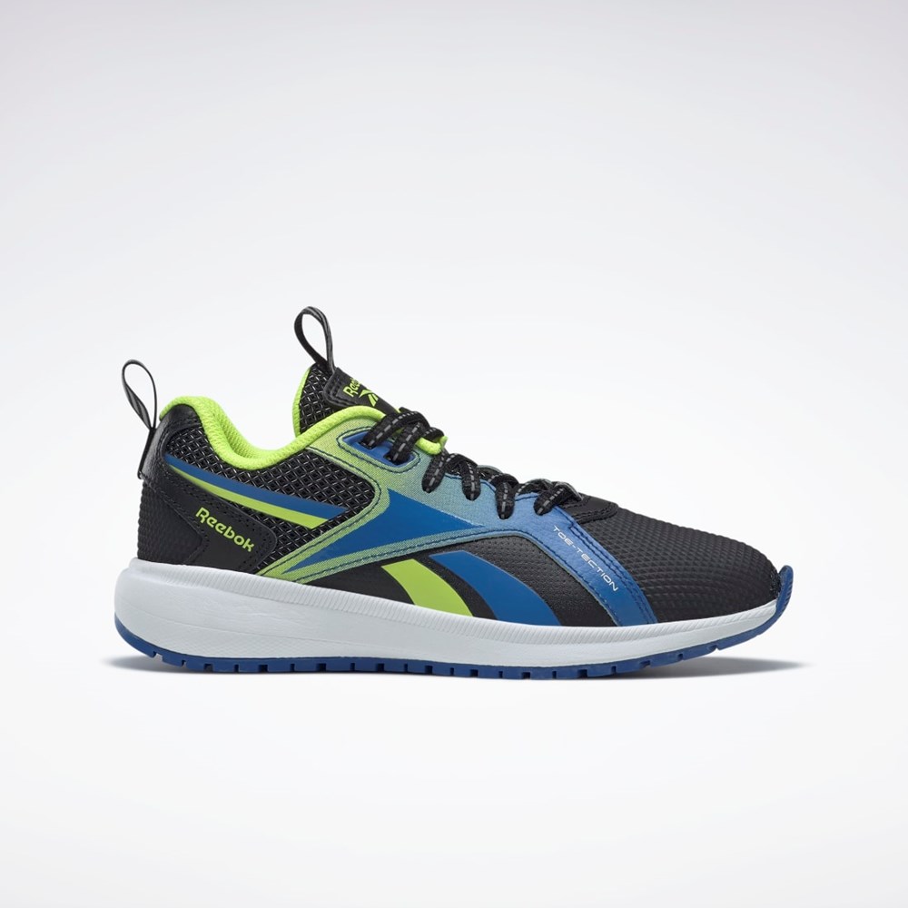 Reebok Durable XT Shoes - Preschool Czarne Niebieskie Żółte | DVJS-03162