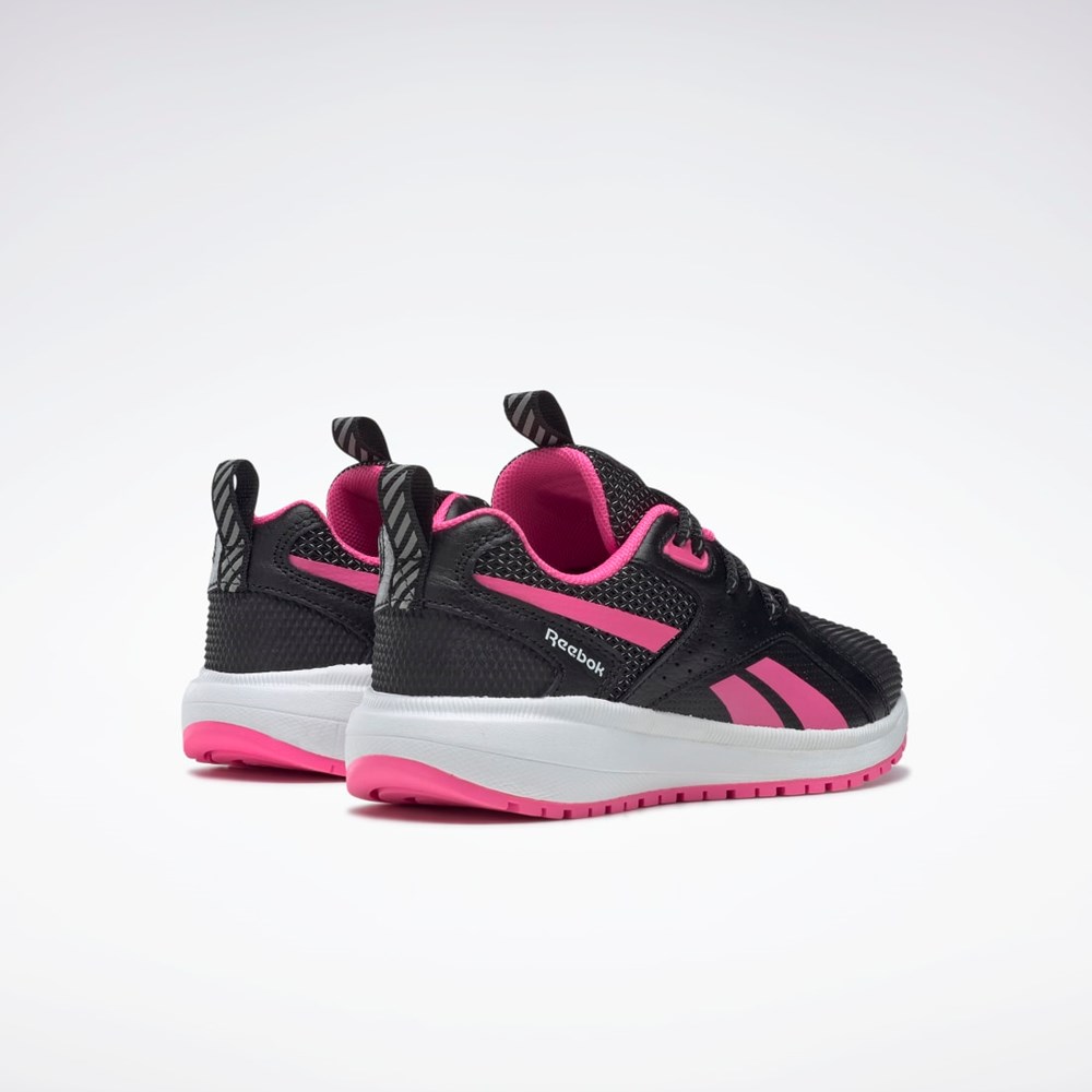 Reebok Durable XT Shoes - Preschool Czarne Różowe Białe | WYEB-38712