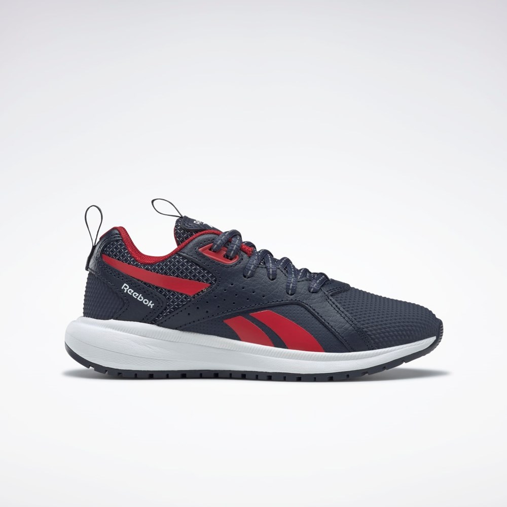 Reebok Durable XT Shoes - Preschool Granatowe Czerwone Białe | FYQR-93806