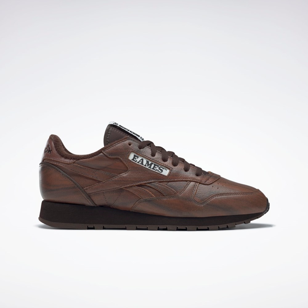 Reebok Eames Classic Leather Shoes Ciemny Brązowe Ciemny Brązowe Ciemny Brązowe | JETF-31865