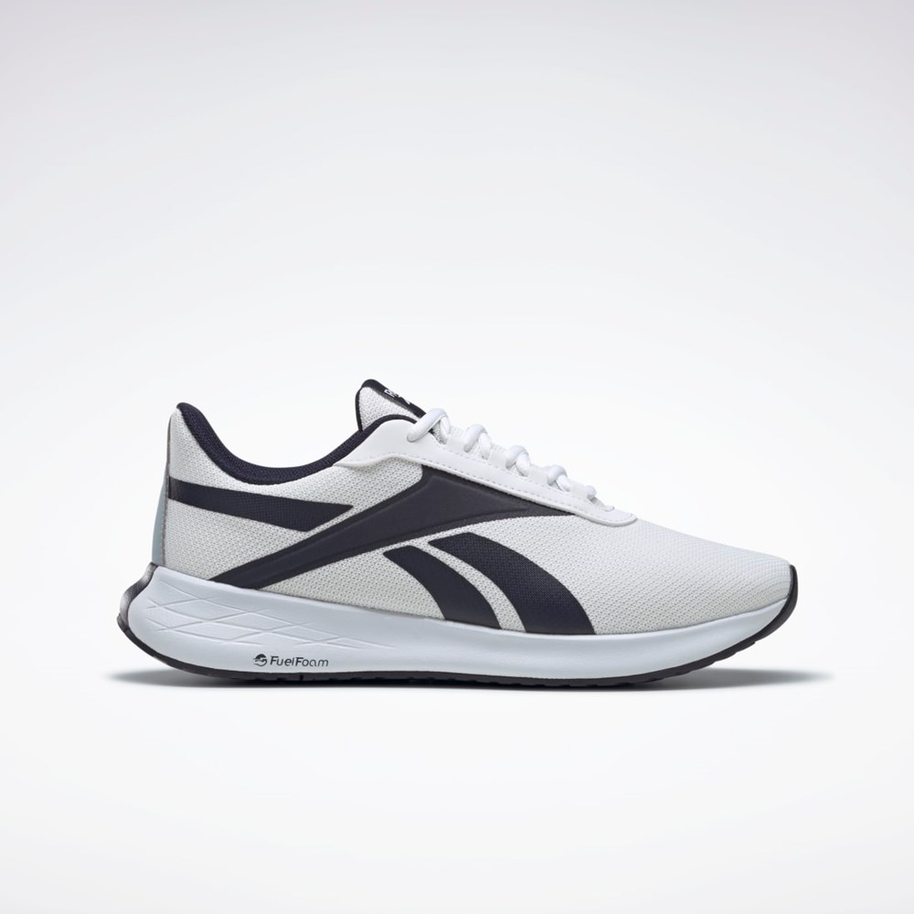 Reebok Energen Plus Biegania Shoes Białe Granatowe Szare | ZGUD-79485