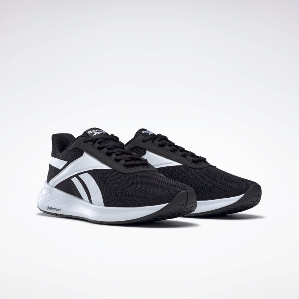 Reebok Energen Plus Biegania Shoes Czarne Białe Białe | PMJW-16592