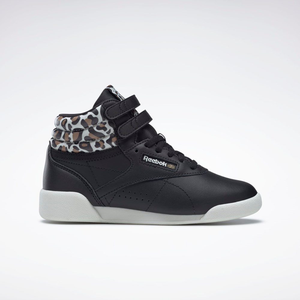 Reebok F/S Hi Shoes - Preschool Czarne Złote | HDYW-63079