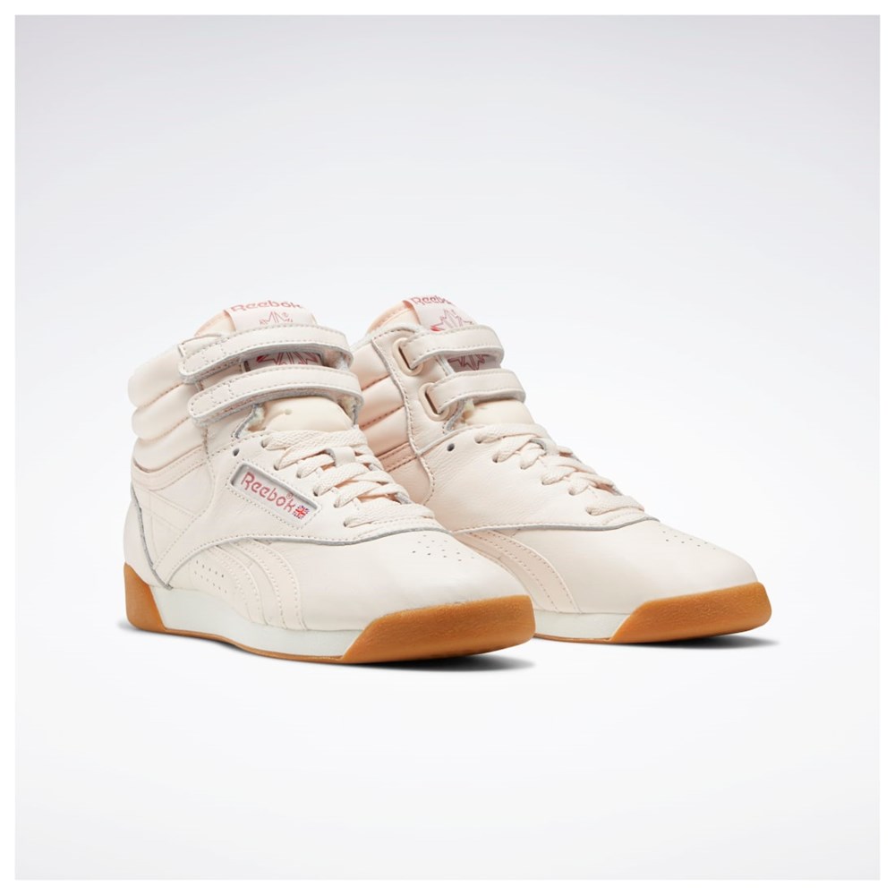 Reebok F/S Hi Shoes Różowe Różowe | YPJB-47560