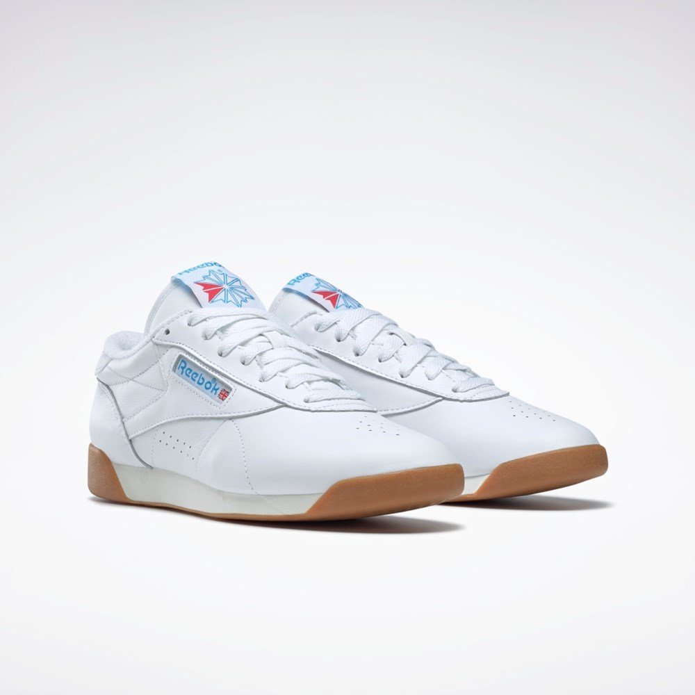 Reebok F/S Low Shoes Białe Niebieskie | JZWH-16453