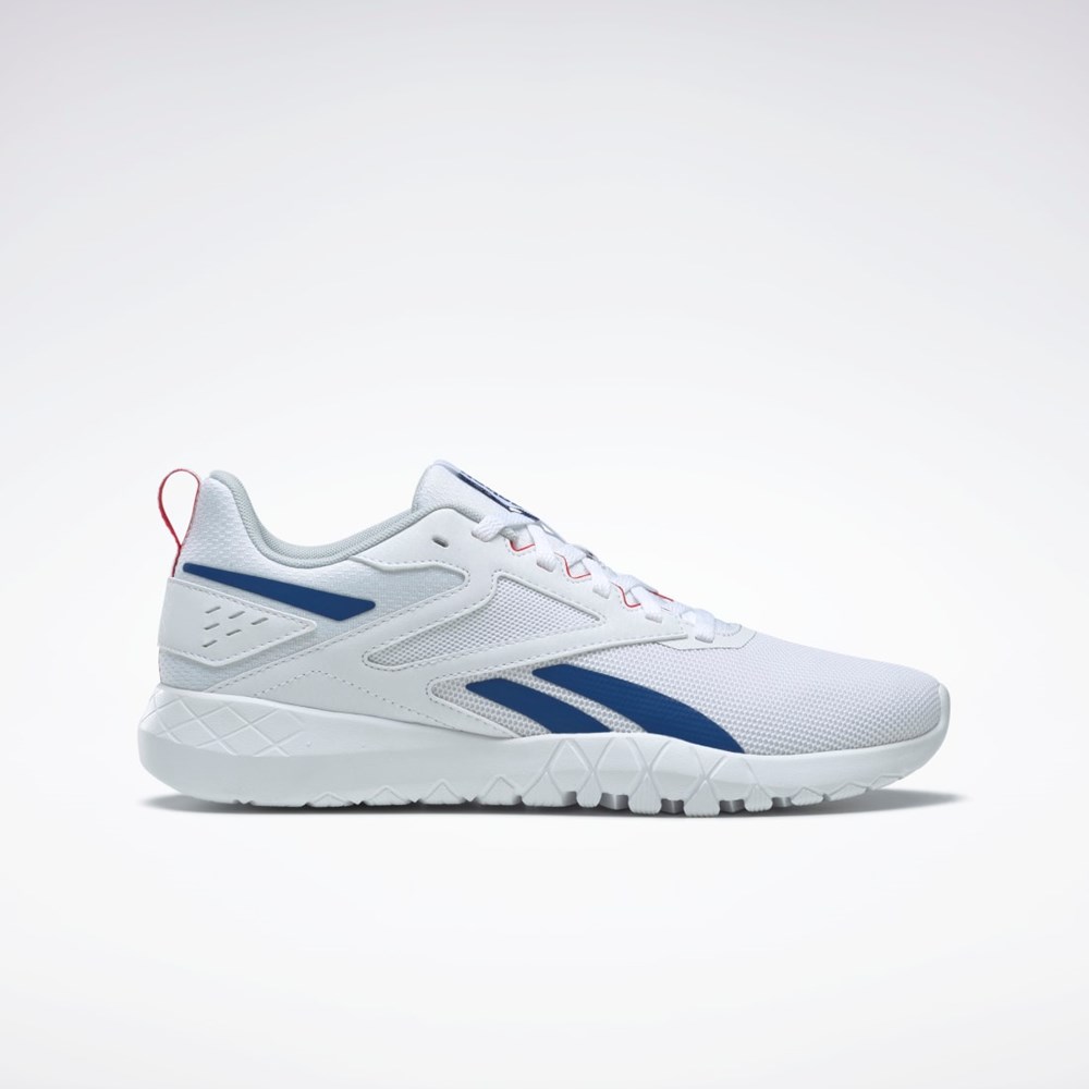 Reebok Flexagon Energy 4 Treningowe Shoes Białe Szare Niebieskie | NHVR-38941