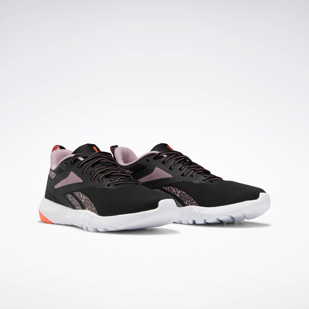 Reebok Flexagon Force 4 Treningowe Shoes Czarne Pomarańczowe | CAFV-94362