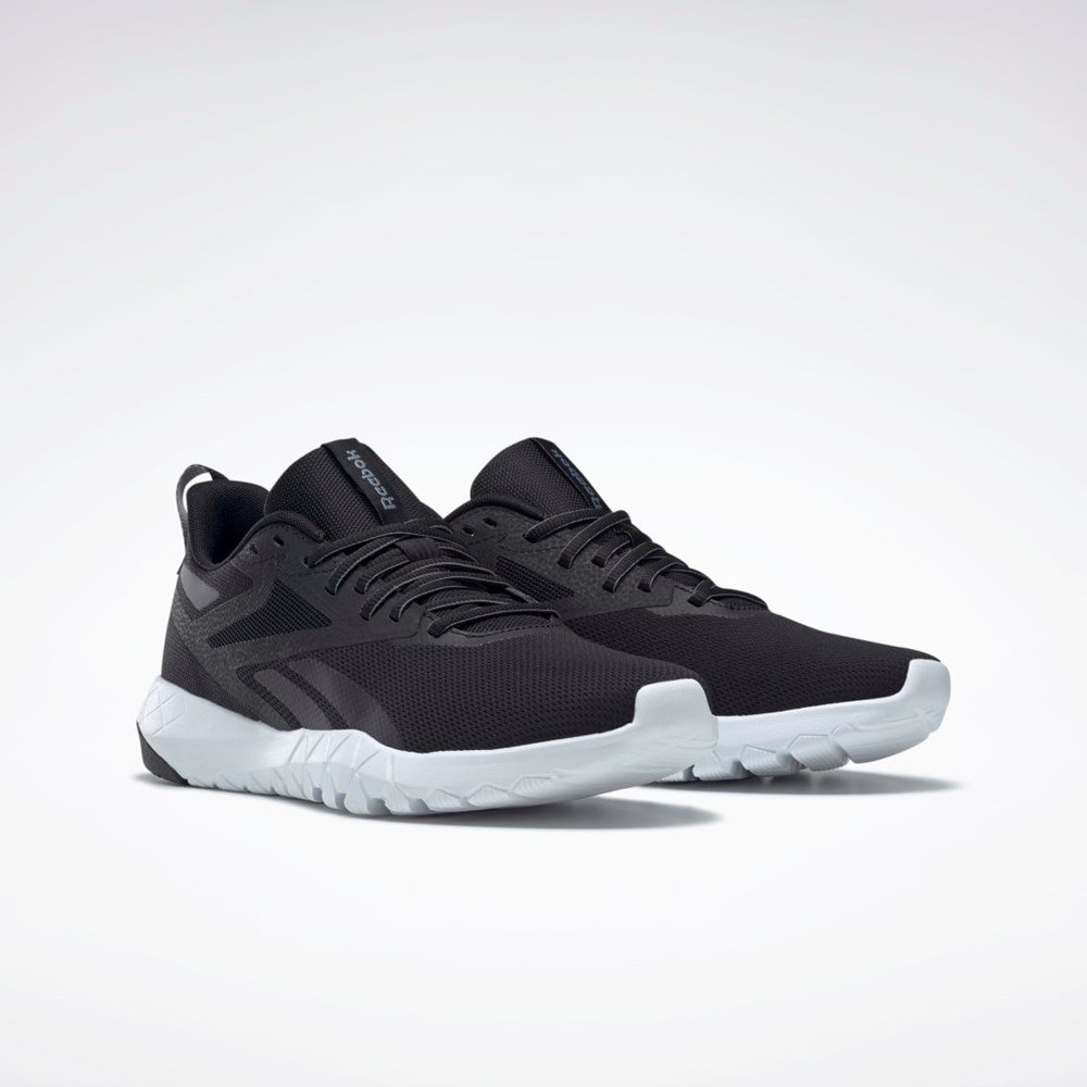 Reebok Flexagon Force 4 Treningowe Shoes Czarne Szare Białe | EVSU-90765