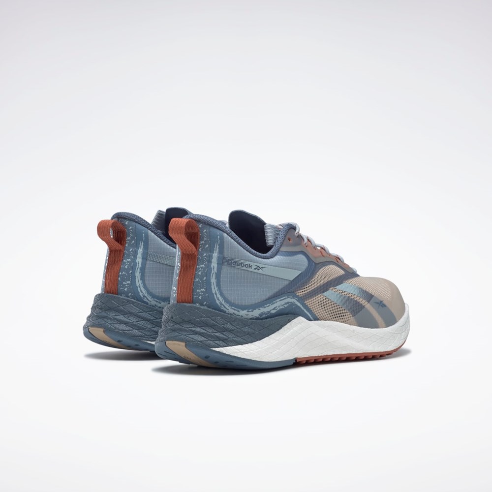 Reebok Floatride Energy 3 Adventure Shoes Beżowe Niebieskie Szare | YPOD-57691