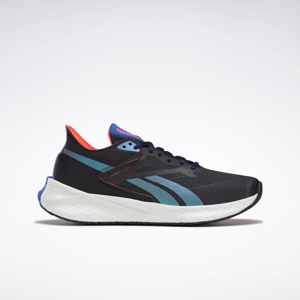 Reebok Floatride Energy Symmetros Biegania Shoes Czarne Niebieskie Pomarańczowe | FAZW-54087