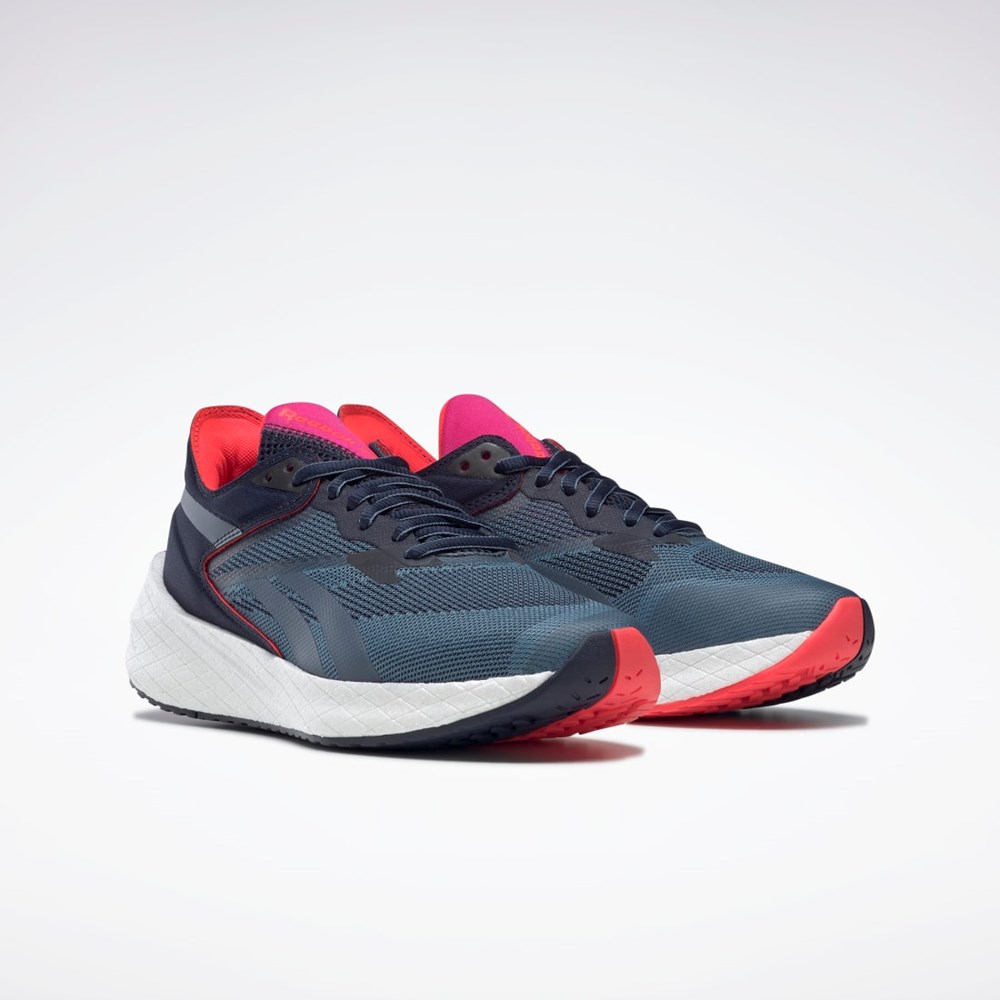 Reebok Floatride Energy Symmetros Biegania Shoes Granatowe Niebieskie Różowe | NJWX-28150