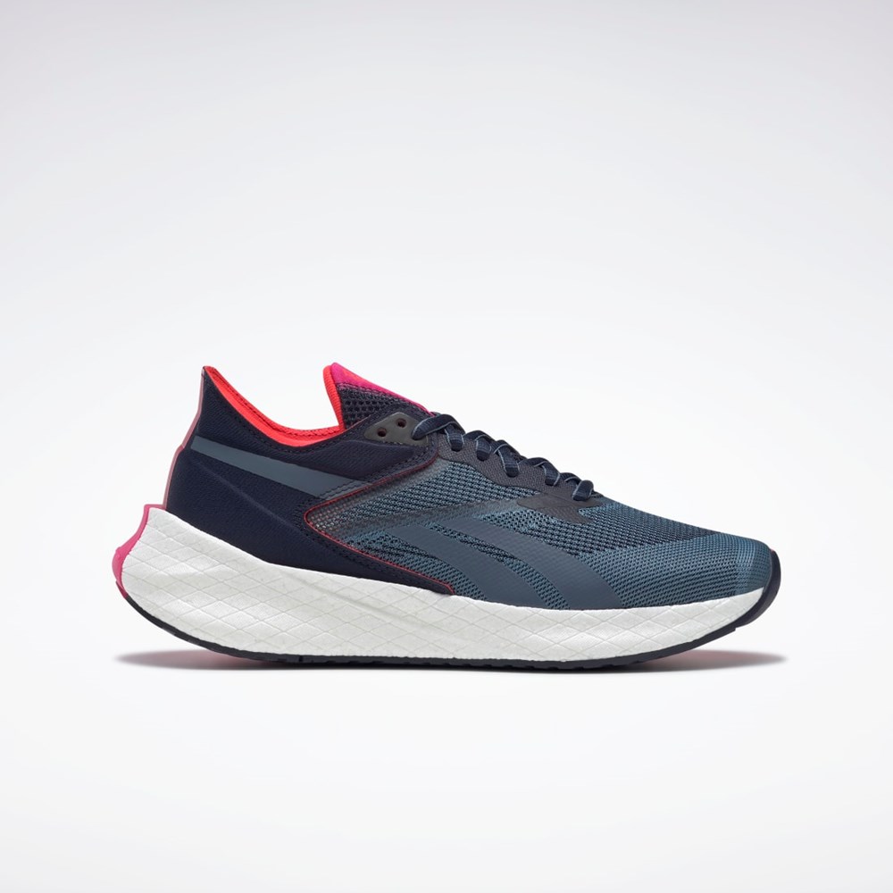 Reebok Floatride Energy Symmetros Biegania Shoes Granatowe Niebieskie Różowe | NJWX-28150