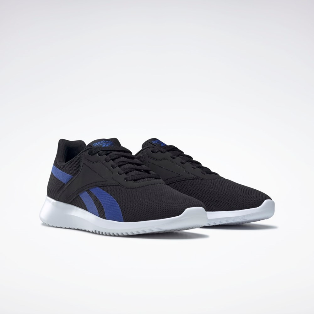 Reebok Fluxlite Treningowe Shoes Czarne Niebieskie Białe | KLWJ-93064