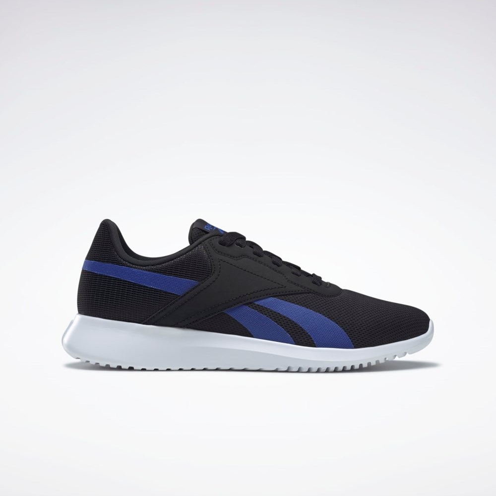 Reebok Fluxlite Treningowe Shoes Czarne Niebieskie Białe | KLWJ-93064