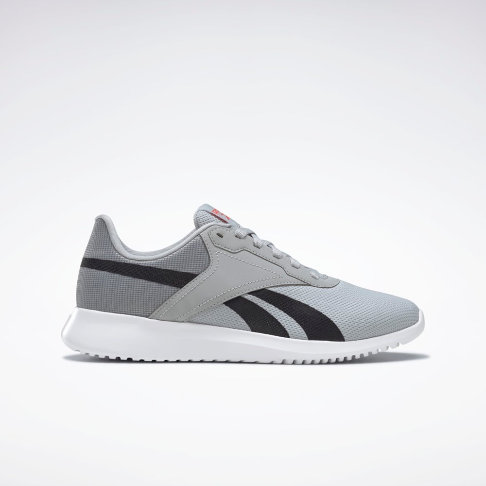 Reebok Fluxlite Treningowe Shoes Szare Czarne Białe | BZYO-04863