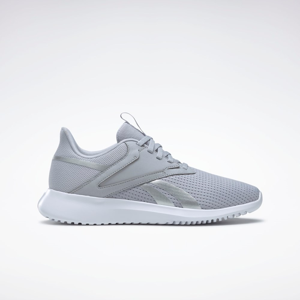 Reebok Fluxlite Treningowe Shoes Szare Srebrne Białe | WIFN-71358